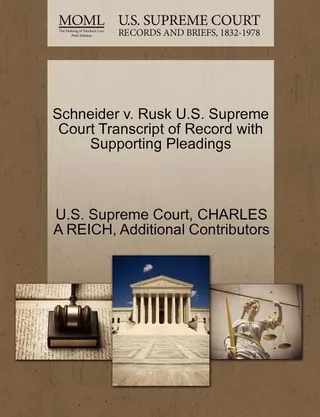 Schneider v. Rusk