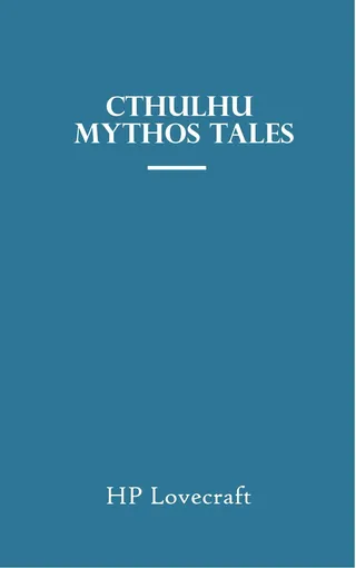 Cthulhu Mythos Tales