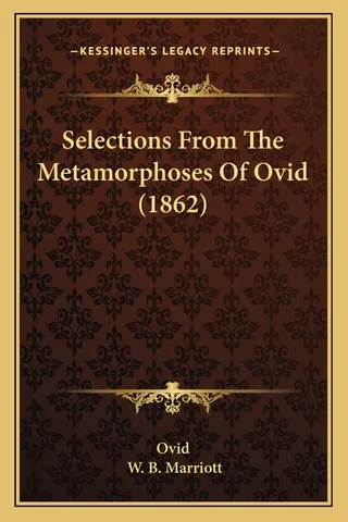 Selections From The Metamorphoses Of Ovid 1862