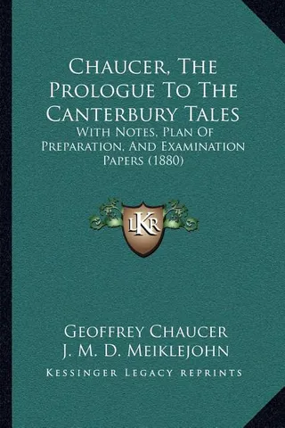 The Prologue To The Canterbury Tales