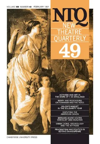 New Theatre Quarterly