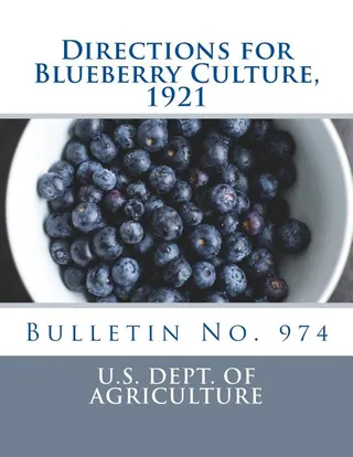 Directions for Blueberry Culture 1921