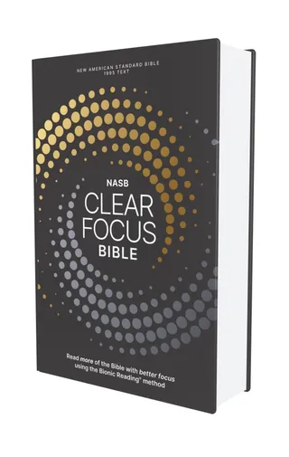 Nasb Clear Focus Bible Charcoal