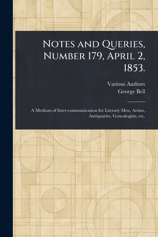 Notes and Queries