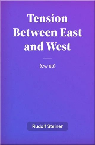 The Tension Between East and West