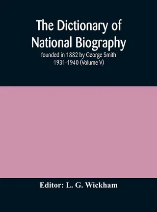 The Dictionary Of National Biography
