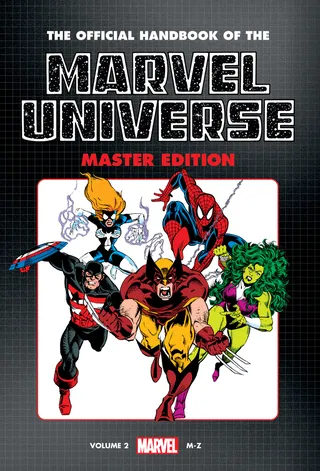 Official Handbook of the Marvel Universe Omnibus Vol. 2 Heroes Cover
