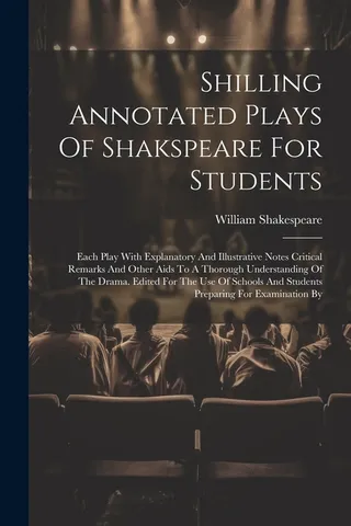 Shilling Annotated Plays Of Shakspeare For Students