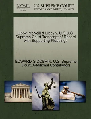 Libby, McNeill & Libby v. U.S.