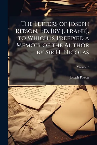 The Letters of Joseph Ritson