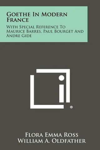 Goethe In Modern France
