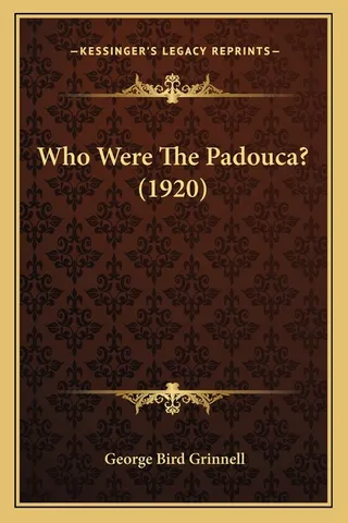 Who Were The Padouca? 1920