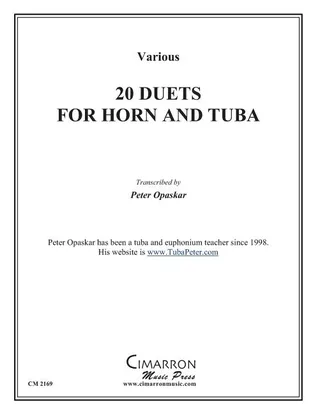 20 Duets for Horn and Tuba