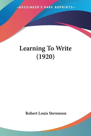 Learning To Write