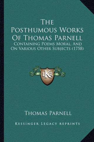 The Posthumous Works Of Thomas Parnell