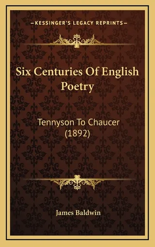 Six Centuries Of English Poetry