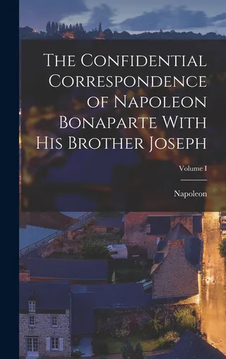 The Confidential Correspondence of Napoleon Bonaparte With His Brother Joseph
