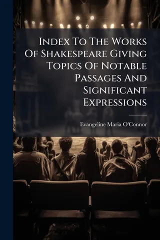 Index To The Works Of Shakespeare