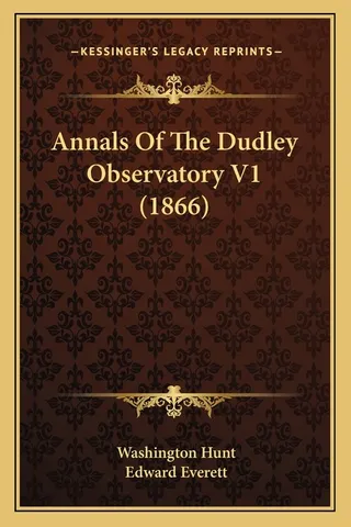 Annals of the Dudley Observatory
