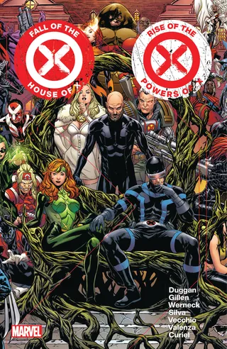 Fall of the House of X Rise of the Powers of X Omnibus Mark Brooks Cover