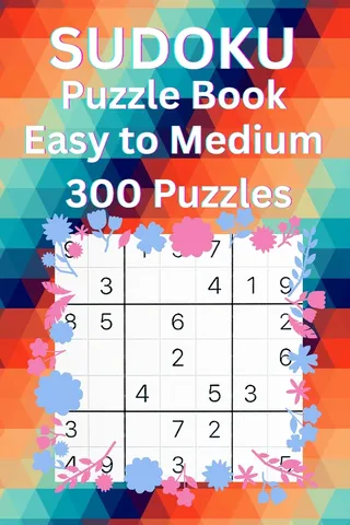300 Easy to Medium Sudoku Puzzle Book