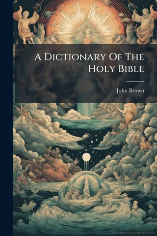A Dictionary Of The Holy Bible