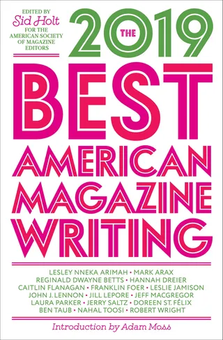 Best American Magazine Writing