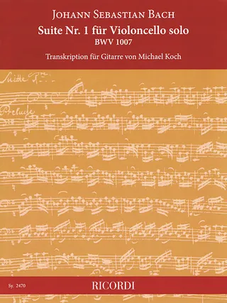 Suite No. 1 for Cello Solo