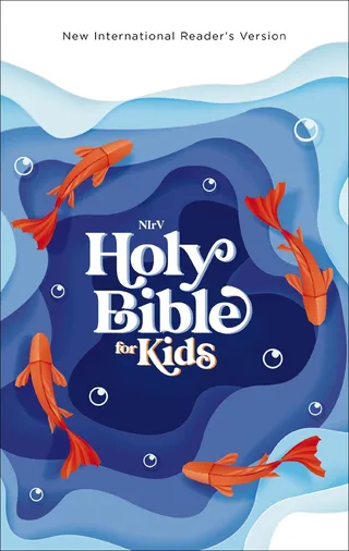 Nirv Outreach Bible Kids Blue