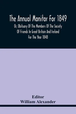 The Annual Monitor For 1849