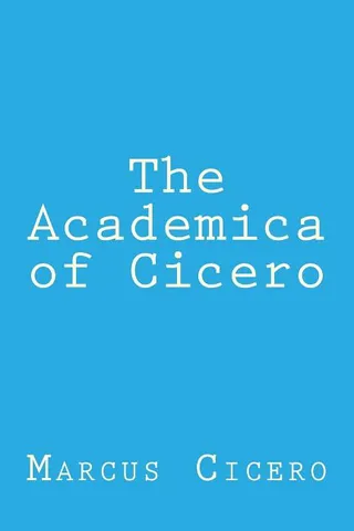 The Academica of Cicero