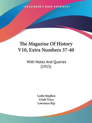 The Magazine Of History
