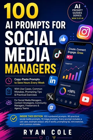 100 AI Prompts for Social Media Managers