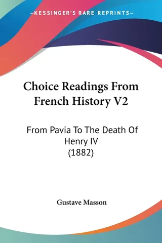 Choice Readings from French History
