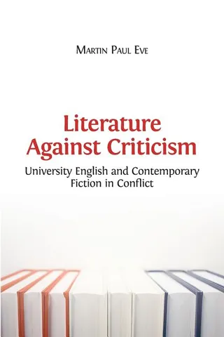 Literature Against Criticism