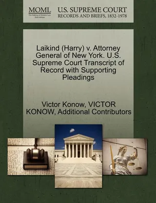 Laikind (Harry) v. Attorney General of New York