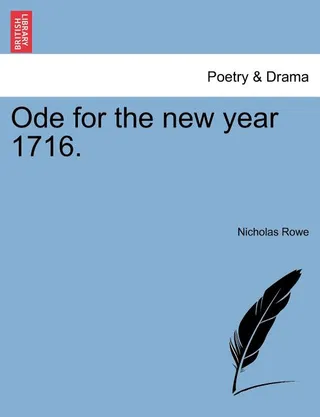Ode for the New Year 1716