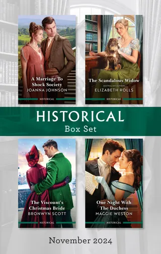 A Marriage To Shock Society / The Scandalous Widow / The Viscount's Christmas Bride / One Night With The Duchess