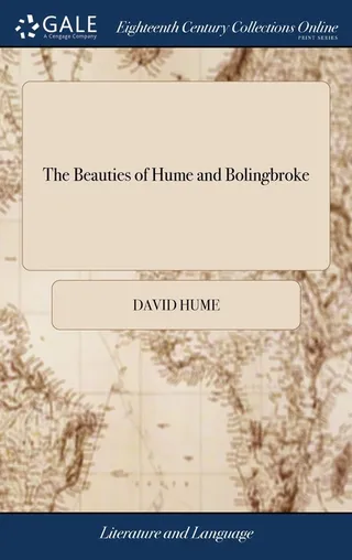 The Beauties of Hume and Bolingbroke