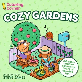 Coloring Corner: Cozy Gardens
