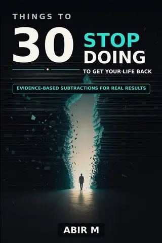 30 Things to Stop Doing