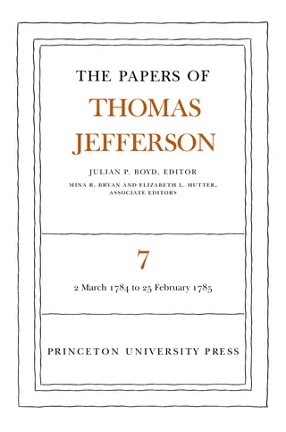 The Papers of Thomas Jefferson, Volume 7