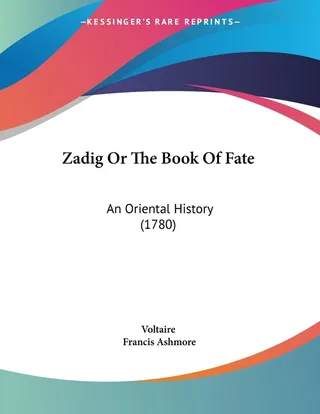 Zadig; or, The Book of Fate