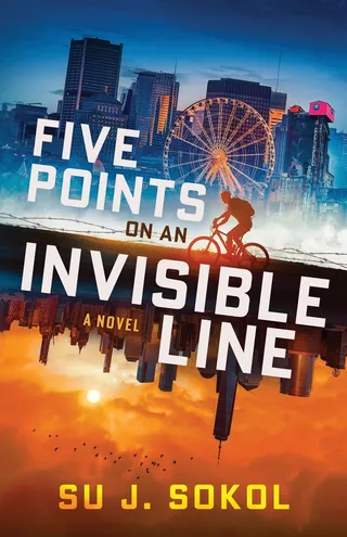 Five Points on an Invisible Line