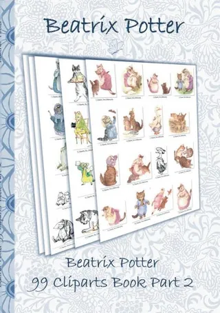 Beatrix Potter 99 Cliparts Book Part 2 Peter Rabbit