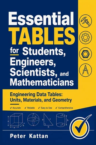 Essential Tables for Students, Engineers, Scientists, and Mathematicians