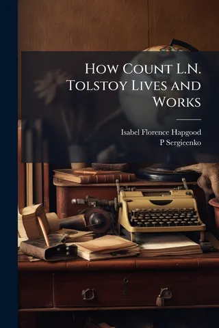 How Count L.N. Tolstoy Lives and Works