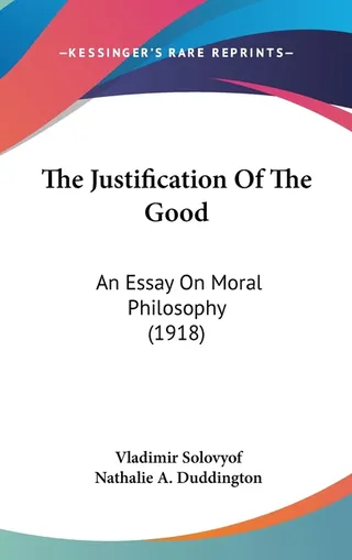 The Justification of the Good
