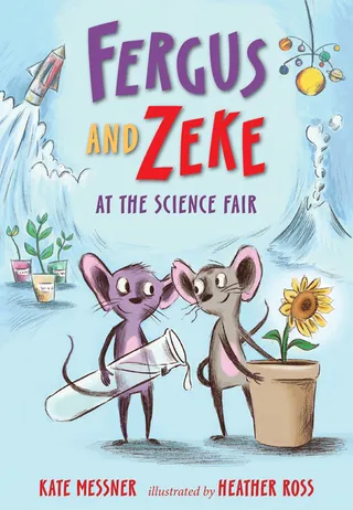 Fergus and Zeke at the Science Fair
