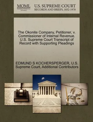 The Okonite Company, Petitioner, V. Commissioner of Internal Revenue